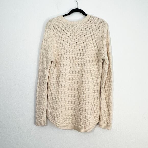 Jeanne Pierre Sweater Womens XL Fisherman Cable Knit Cotton Cozy Classic Capsule - Picture 3 of 5